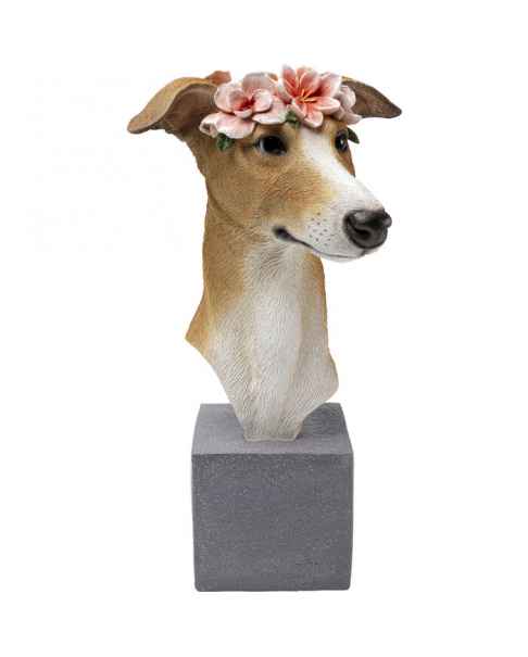 Деко обьект Fiori Greyhound 47cm Деко обьект Fiori Greyhound 47cm