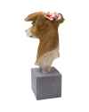 Деко обьект Fiori Greyhound 47cm Деко обьект Fiori Greyhound 47cm
