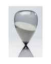 Песочные часы Timer Black 43cm