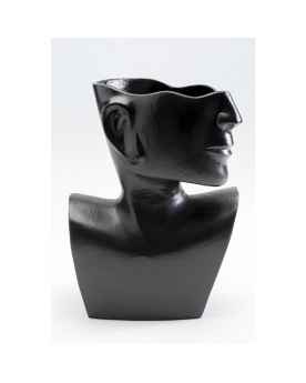 Ваза Rostro Side Black 27cm