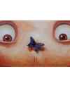 Картина Boy with Butterflys 70x70cm