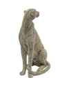 Статуэтка Deco Sitting Leopard Pearls 42cm
