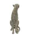Статуэтка Deco Sitting Leopard Pearls 42cm