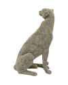 Статуэтка Deco Sitting Leopard Pearls 42cm