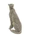 Статуэтка Deco Sitting Leopard Pearls 42cm