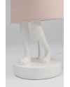 Настольная лампа Animal Rabbit White/Rose 50cm