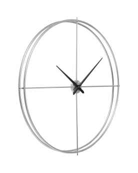 Настенные часы Simple Pure Silver Ø95cm