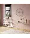 Настенные часы Simple Pure Silver Ø95cm
