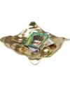 Чаша нефритовое золото Deco Bowl Jade Gold 31x29cm