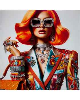 Картина на стекле Muse Posh 100x100cm