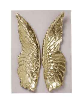 Настенный декор Wings Gold 80x110cm