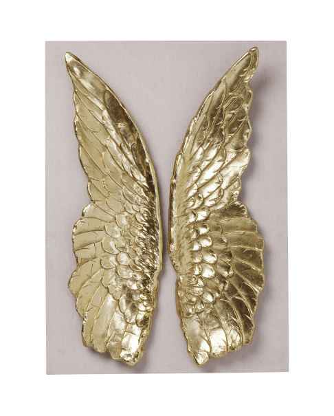 Настенный декор Wings Gold 80x110cm