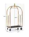 Тележка для багажа VIP Baggage Trolley Vegas Gold