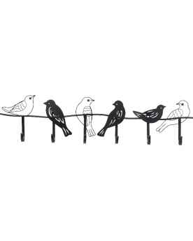 Вешалка для одежды shadow birds 85cm