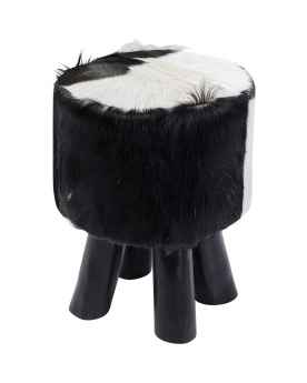 Пуф Flint Stone Black Ø35cm