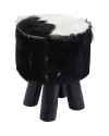 Пуф Flint Stone Black Ø35cm