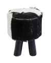 Пуф Flint Stone Black Ø35cm