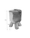 Пуф Flint Stone Black Ø35cm