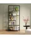 Стеллаж Loftie Black 77x185cm