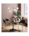 Стол Schickeria Marble Black Ø110cm