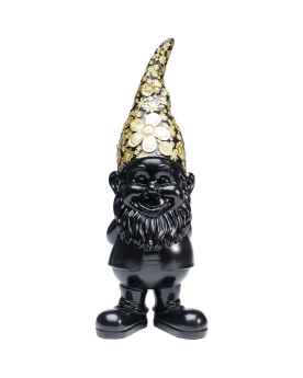 Статуэтка Gnome Standing Black Gold 61cm