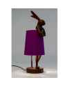Лампа настольная Animal Rabbit Red/Purple 50cm