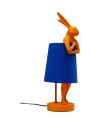 Лампа настольная Animal Rabbit Orange/Blue 50cm
