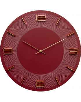 Настенные часы Leonardo Red/Gold Ø49см