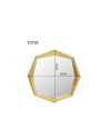 Настенное зеркало Octagon Gold 80x80cm