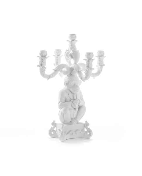 Подсвечник Burlesque Chimp White
