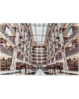 Картина на стекле Library 100x150cm