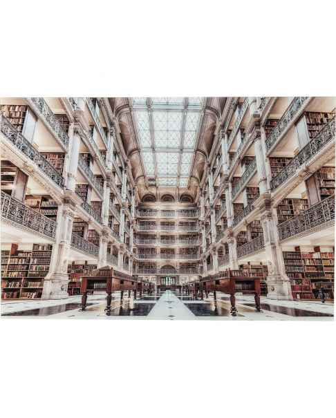 Картина на стекле Library 100x150cm