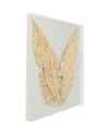 Настенный декор Wings Gold White 120x120cm