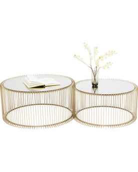 Кофейный столик Wire Brass (2/Set)