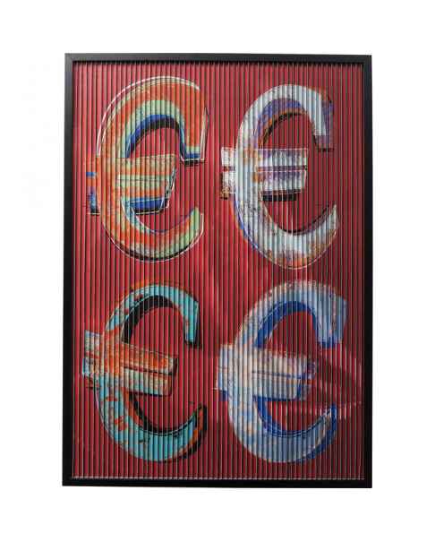 Картина в раме Art 3D Euro 118x83cm