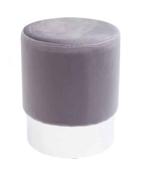 Пуф Cherry Light Grey Silver Ø35cm