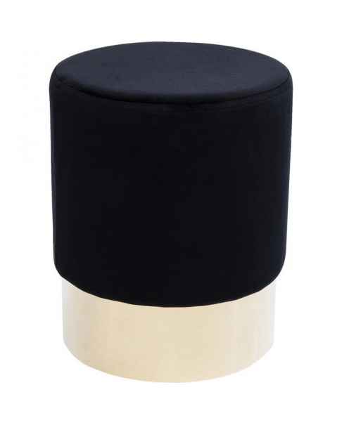 Пуф Cherry Black Brass Ø35cm