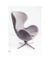 Вращающееся кресло Lounge Leaf Grey