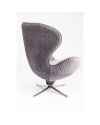 Вращающееся кресло Lounge Leaf Grey