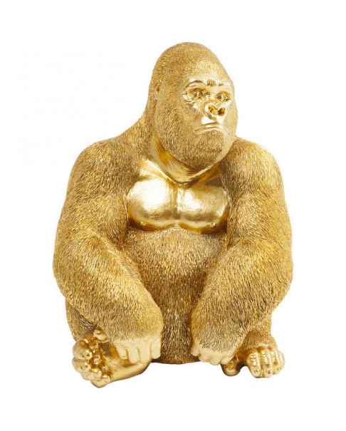 Статуэтка Monkey Gorilla Side Medium Gold