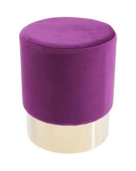 Пуф Cherry Purple Brass Ø35cm