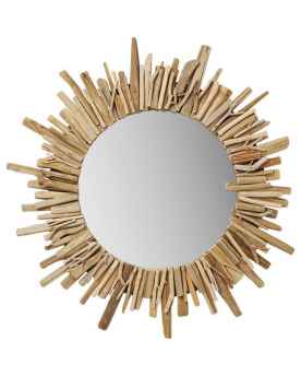 Настенное зеркало Legno Ø82cm