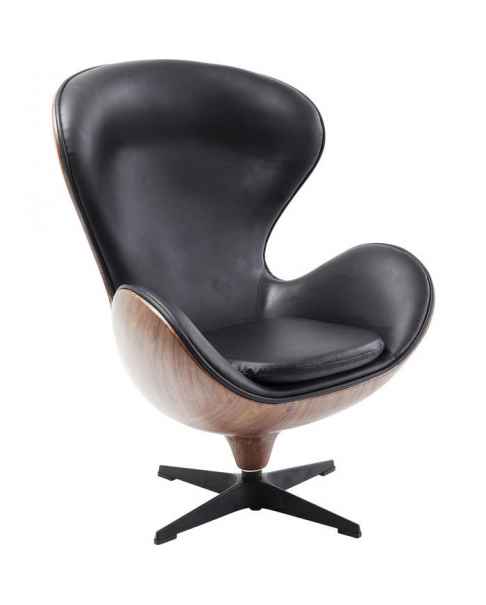 Вращающееся кресло Loung Black Walnut