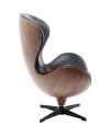 Вращающееся кресло Loung Black Walnut