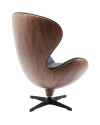 Вращающееся кресло Loung Black Walnut