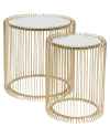 Приставной столик Wire Brass (2/Set)
