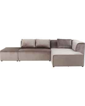 Угловой диван Infinity Rich Velvet Right Taupe