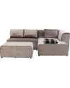 Угловой диван Infinity Rich Velvet Right Taupe
