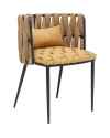 Стул с подлокотниками Cheerio Yellow incl. Cushion