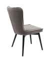 Стул Black Marshall Velvet Grey